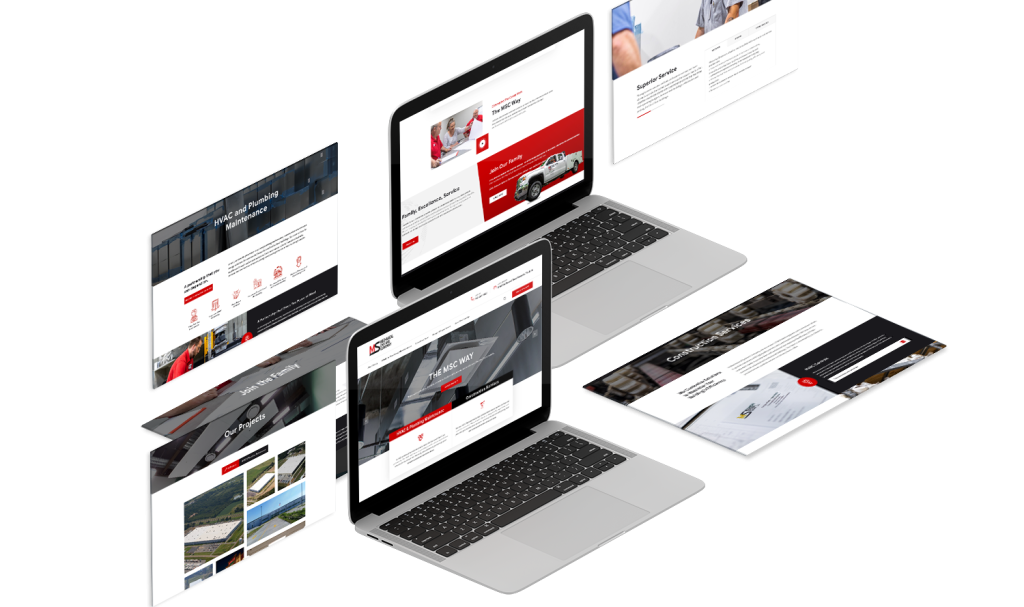 MSC Web Mockup