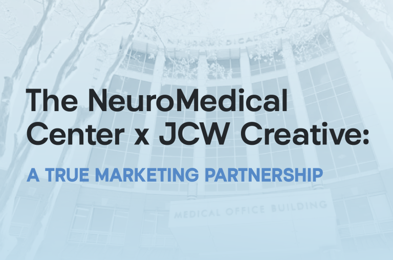 The NeuroMedical Center x JCW Creative: A True Marketing Partnership